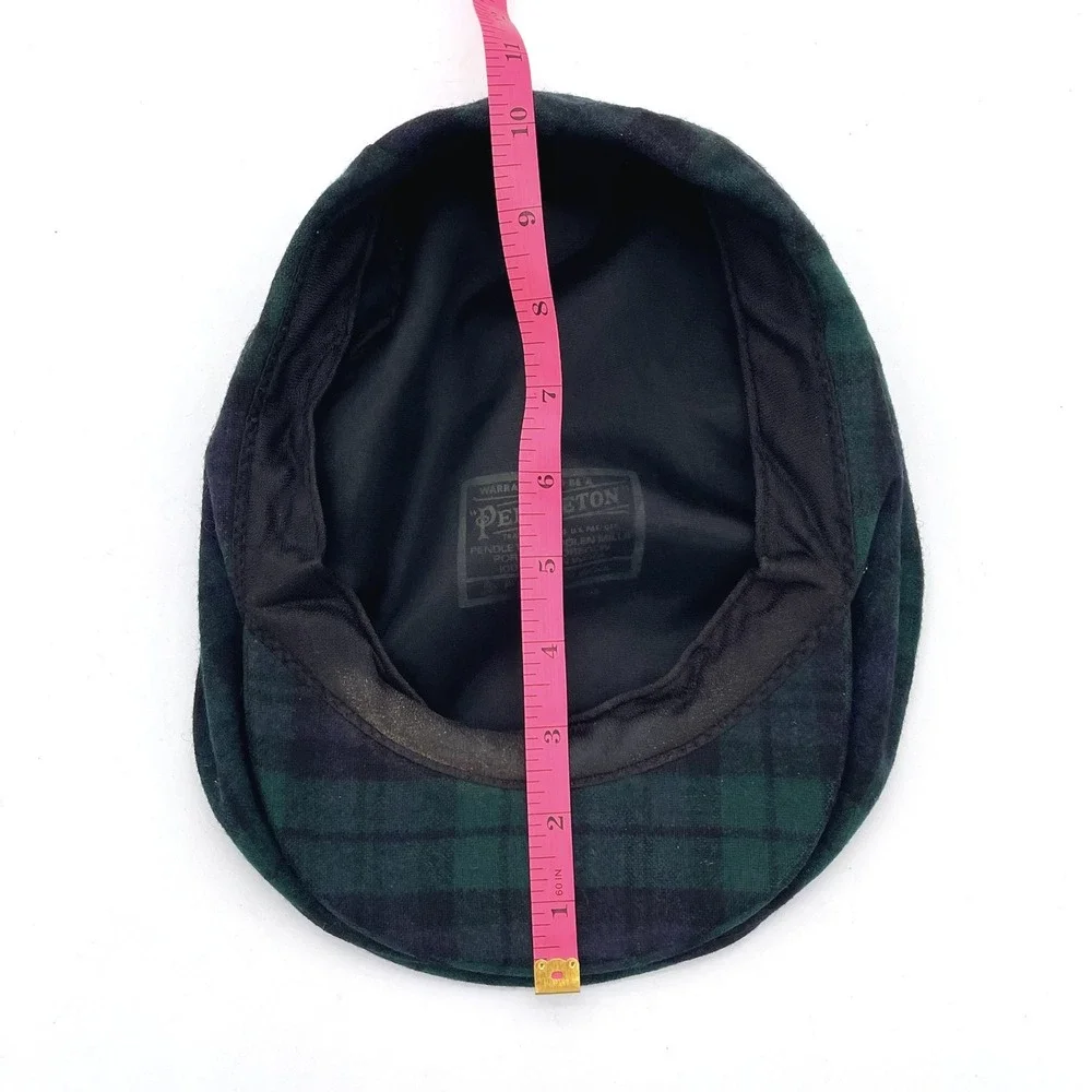 VTG Pendleton 100% Pure Virgin Wool Unisex News Boy Cap XL